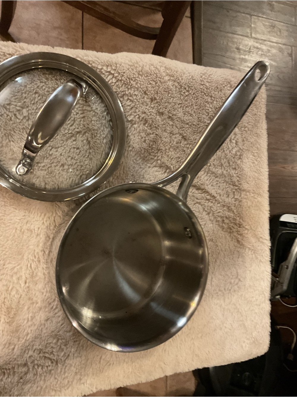 Pampered Chef Stainless Pot